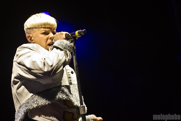 Robyn at Bigfoot Stage, May 28, 2011. Photo by Troy Dunham.