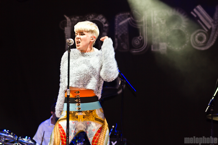 Robyn at Bigfoot Stage, May 28, 2011. Photo by Troy Dunham.