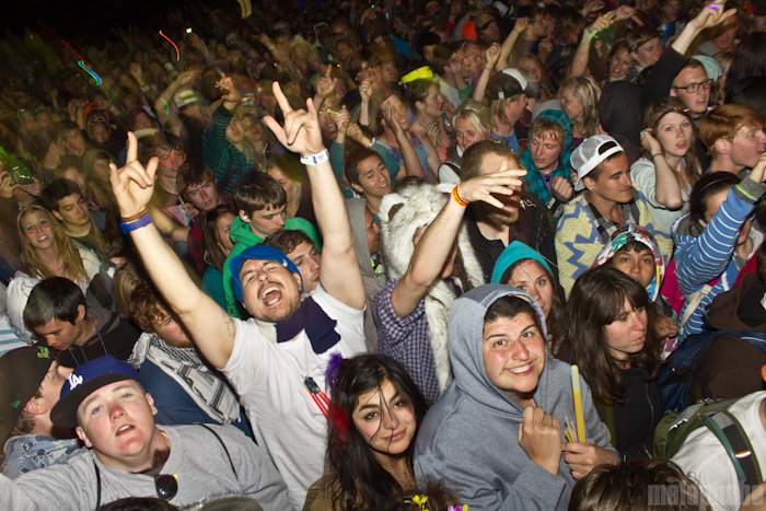 Bassnectar, June 3, 2011. Photo by Troy Dunham.