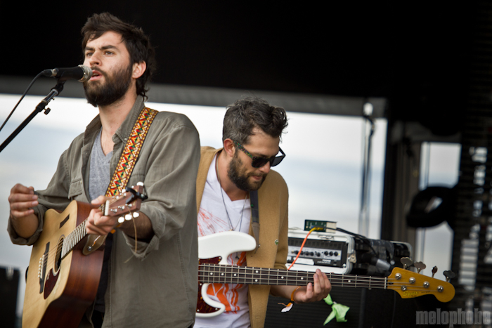 The Head and The Heart at Main Stage, May 28, 2011. Photo by Troy Dunham.