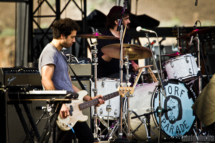 Wolf Parade at Main Stage, May 28, 2011. Photo by Troy Dunham.