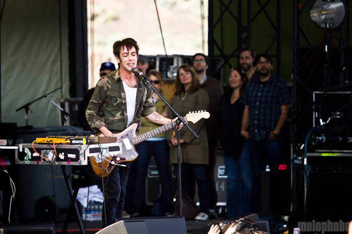 Wolf Parade at Main Stage, May 28, 2011. Photo by Troy Dunham.