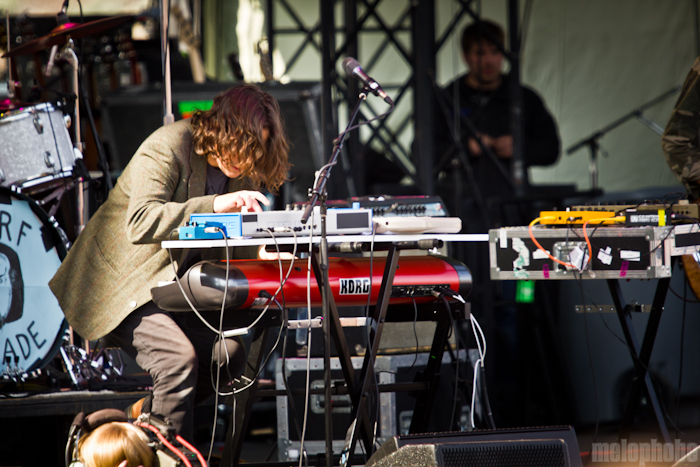 Wolf Parade at Main Stage, May 28, 2011. Photo by Troy Dunham.