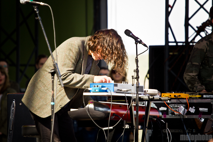 Wolf Parade at Main Stage, May 28, 2011. Photo by Troy Dunham.