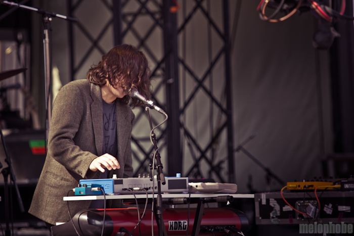 Wolf Parade at Main Stage, May 28, 2011. Photo by Troy Dunham.