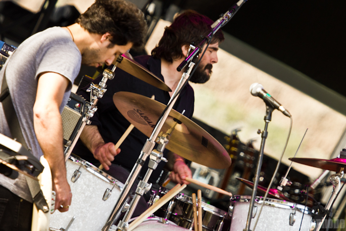 Wolf Parade at Main Stage, May 28, 2011. Photo by Troy Dunham.