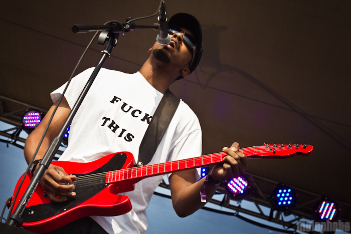 Black Joe Lewis and the Honeybears - Yeti Stage. Photo by Troy Dunham.