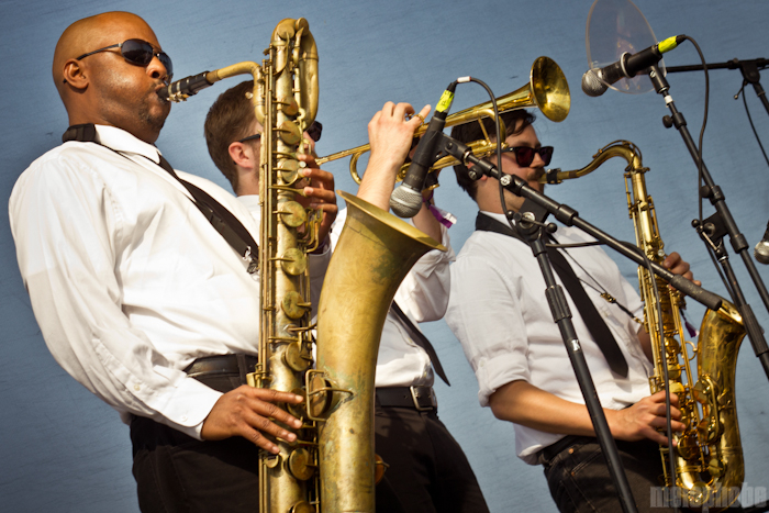 Black Joe Lewis and the Honeybears - Yeti Stage. Photo by Troy Dunham.