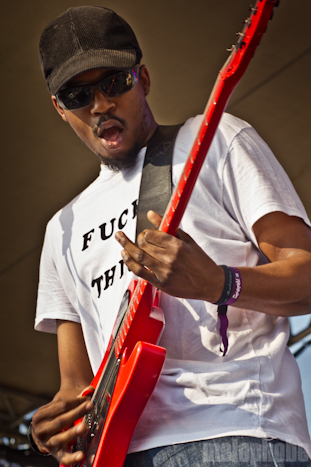 Black Joe Lewis and the Honeybears - Yeti Stage. Photo by Troy Dunham.