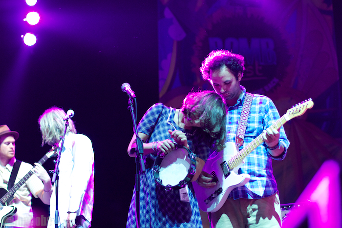 Edward Sharpe and the Magnetic Zeros, May 28, 2011. Photo by Michael Zonenashvili.