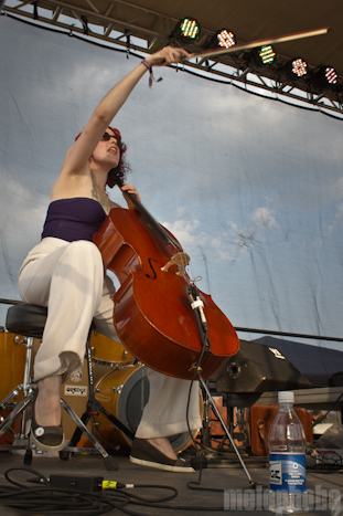 Mad Rad at Yeti Stage, May 29, 2011. Photo by Troy Dunham.