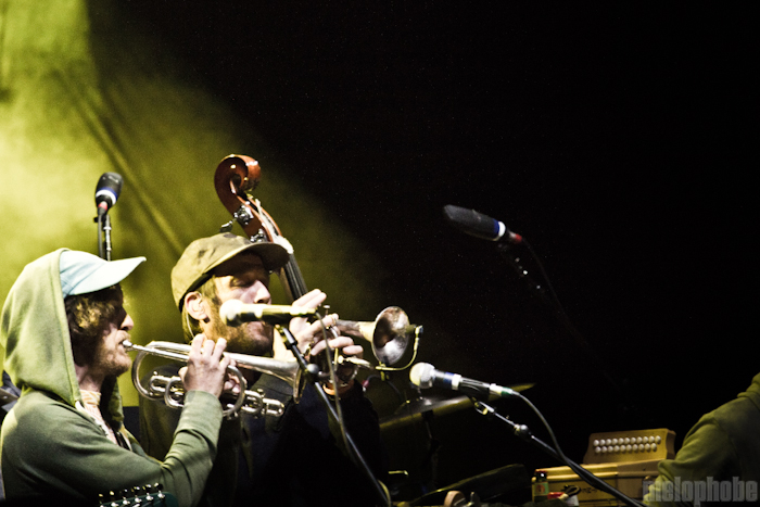 Modest Mouse at Main Stage, May 29, 2011. Photo by Troy Dunham.
