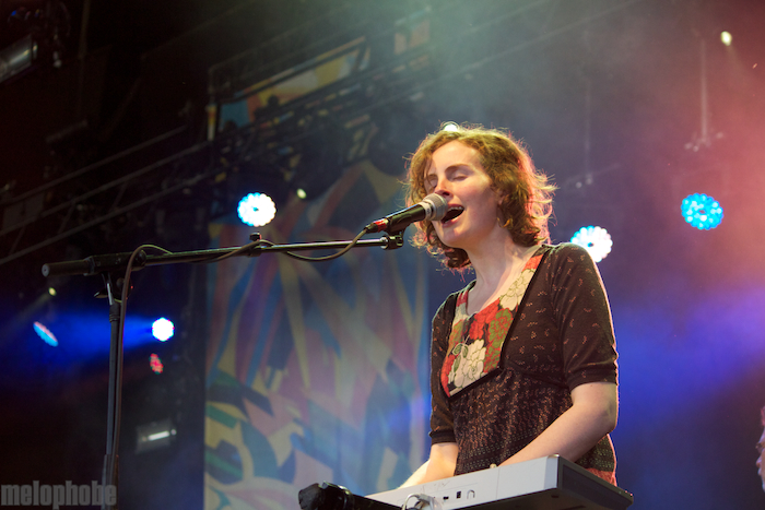 The New Pornographers at B.O.M.B. Fest, May 29, 2011. Photo by Michael Zonenashvili.