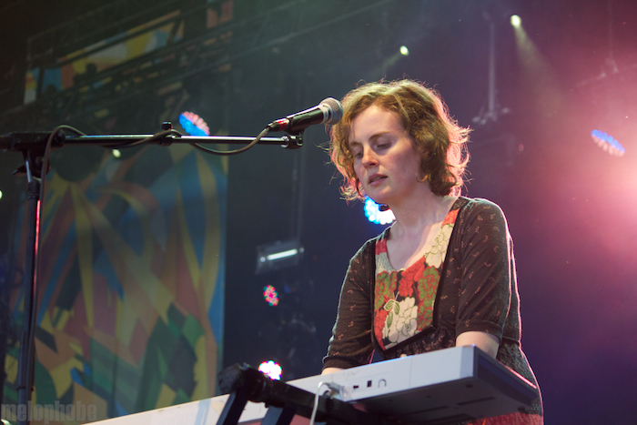The New Pornographers at B.O.M.B. Fest, May 29, 2011. Photo by Michael Zonenashvili.