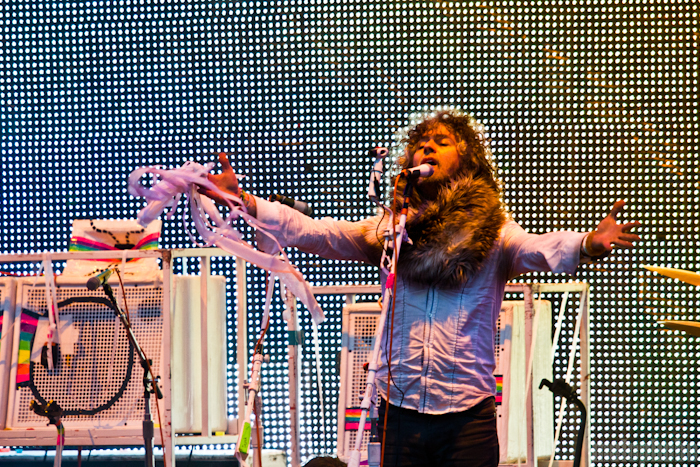 The Flaming Lips at Main Stage, May 29, 2011. Photo by Troy Dunham.