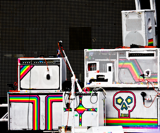 The Flaming Lips at Main Stage, May 29, 2011. Photo by Troy Dunham.