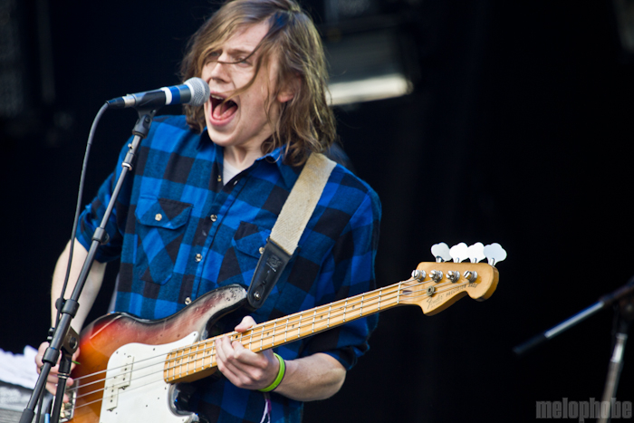 Tokyo Police Club at Main Stage, May 29, 2011. Photo by Troy Dunham.