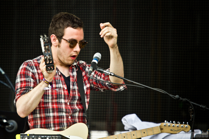 Tokyo Police Club at Main Stage, May 29, 2011. Photo by Troy Dunham.