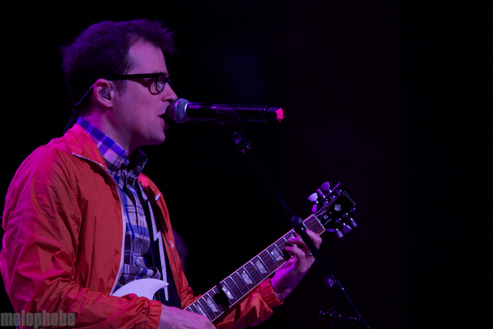 Weezer at B.O.M.B. Fest, May 28, 2011. Photo by Michael Zonenashvili.