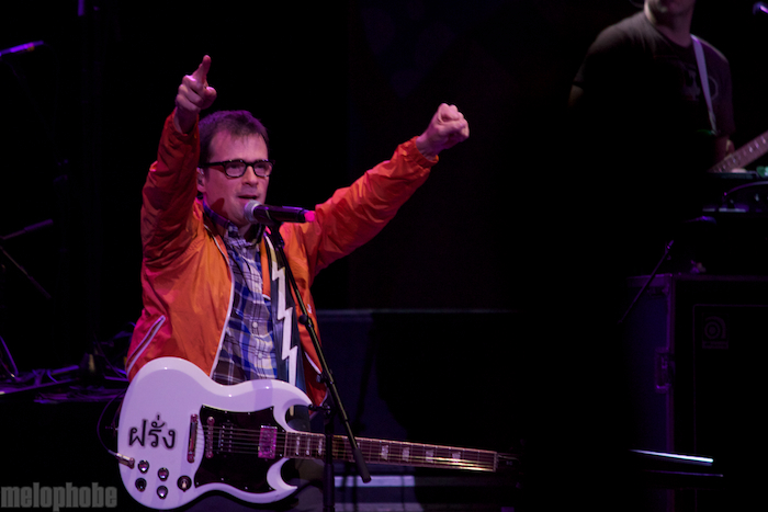 Weezer at B.O.M.B. Fest, May 28, 2011. Photo by Michael Zonenashvili.