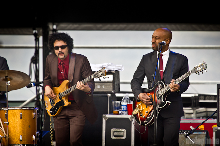 Sharon Jones and the Dap-Kings at Main Stage, May 30, 2011. Photo by Troy Dunham.