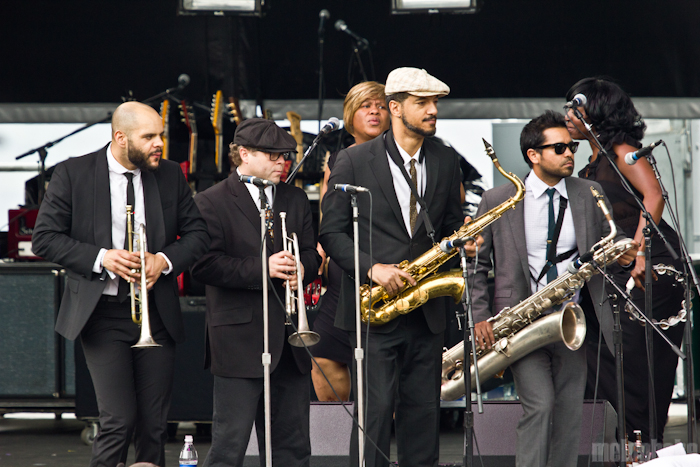 Sharon Jones and the Dap-Kings at Main Stage, May 30, 2011. Photo by Troy Dunham.