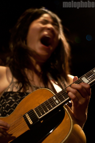 Thao and Mirah, June 7, 2011. Photo by Chris Barth.