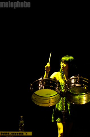 Thao and Mirah, June 7, 2011. Photo by Chris Barth.