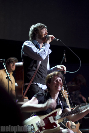 Okkervil River at Royale, June 8, 2011. Photo by Liz McBride.