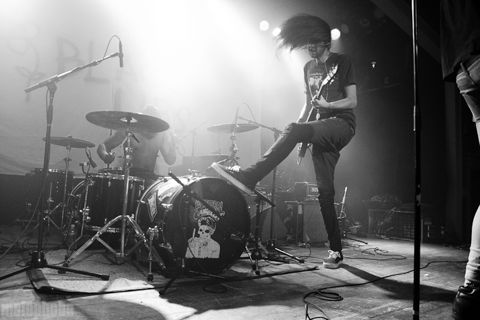 Cerebral Ballzy at Wonder Ballroom, June 14, 2011. Photo by Logan Westom.
