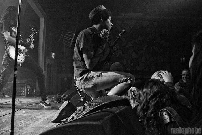 Cerebral Ballzy at Wonder Ballroom, June 14, 2011. Photo by Logan Westom.