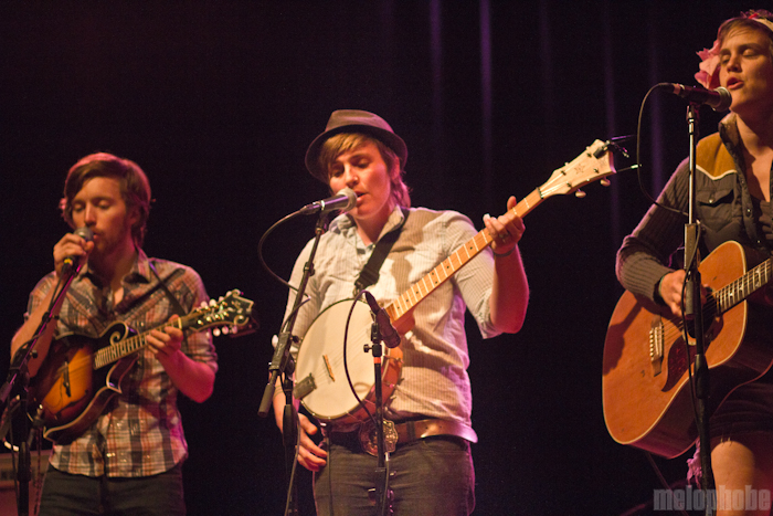 The Mountain Goats + Midtown Dickens - Aladdin Theater. Photo by Troy Dunham.