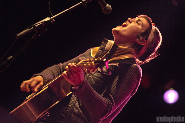 The Mountain Goats + Midtown Dickens - Aladdin Theater. Photo by Troy Dunham.