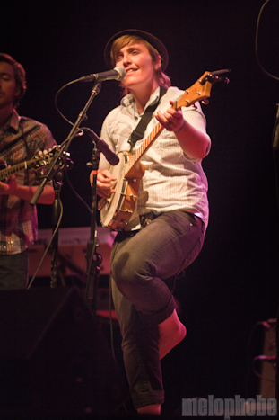 The Mountain Goats + Midtown Dickens - Aladdin Theater. Photo by Troy Dunham.