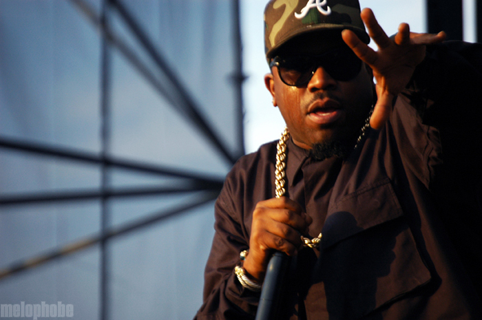 Big Boi at Governors Island, June 18, 2011. Photo by Sam Kim.