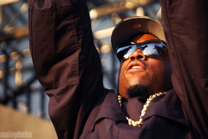 Big Boi at Governors Island, June 18, 2011. Photo by Sam Kim.