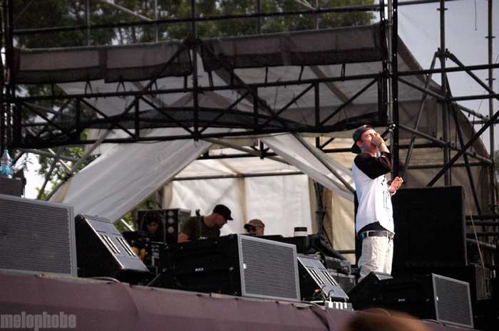 Mac Miller at Governors Island, June 18, 2011. Photo by Sam Kim.