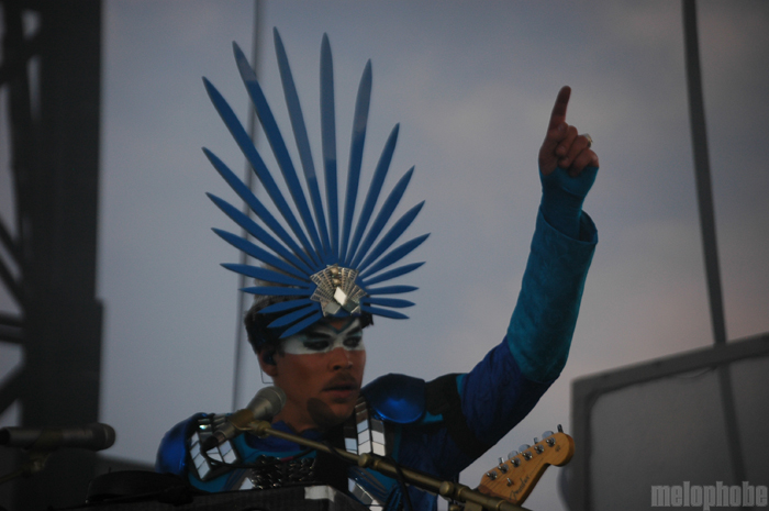 Empire of the Sun at Governors Island, June 18, 2011. Photo by Sam Kim.