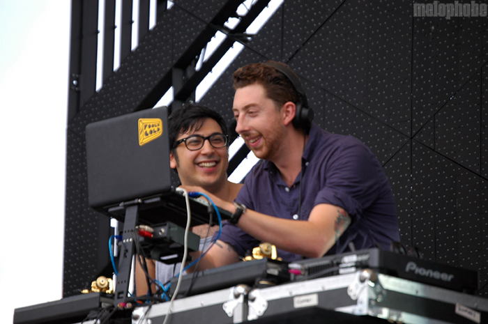 Passion Pit (Dj Set) at Governors Island, June 18, 2011. Photo by Sam Kim.