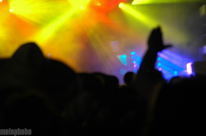 Pretty Lights at Governors Island, June 18, 2011. Photo by Sam Kim.