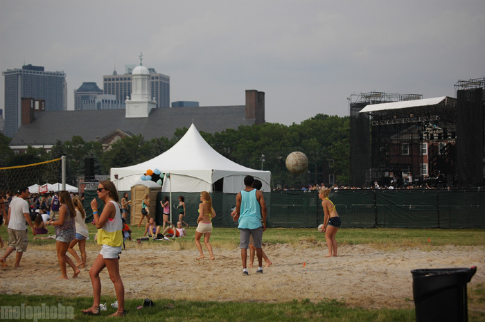 Festival Grounds at Governors Island, June 18, 2011. Photo by Sam Kim.