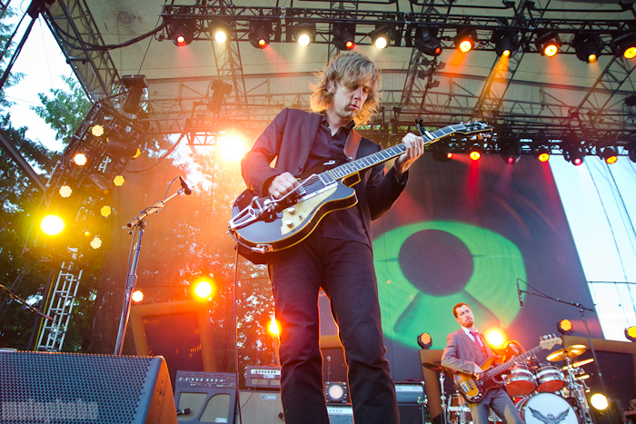 My Morning Jacket at Edgefield, June 28, 2011. Photo by Logan Westom.