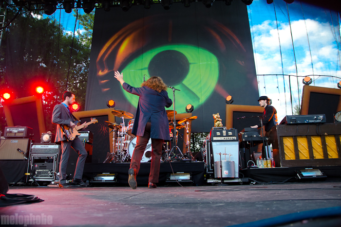My Morning Jacket at Edgefield, June 28, 2011. Photo by Logan Westom.