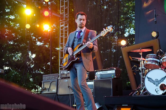 My Morning Jacket at Edgefield, June 28, 2011. Photo by Logan Westom.
