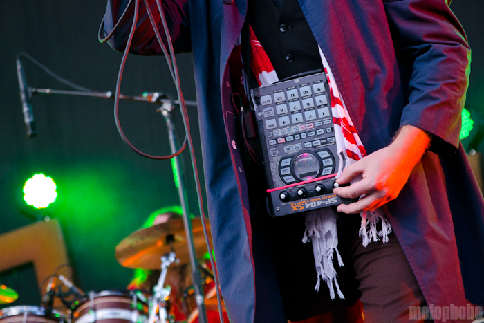 My Morning Jacket at Edgefield, June 28, 2011. Photo by Logan Westom.