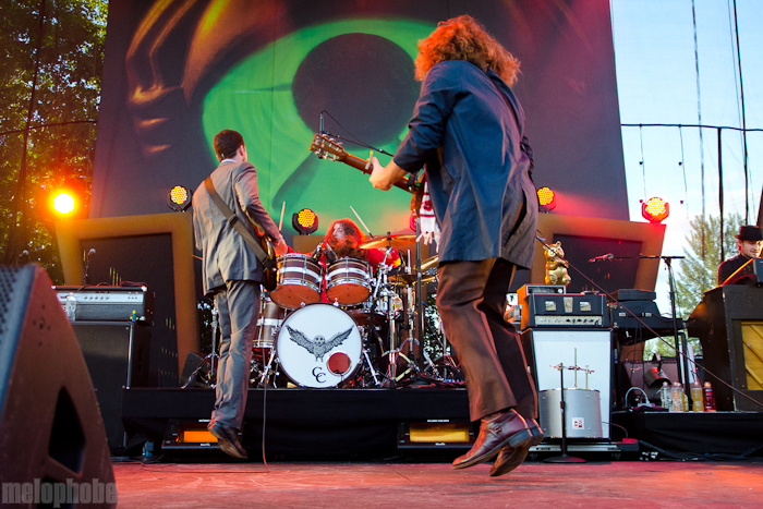 My Morning Jacket at Edgefield, June 28, 2011. Photo by Logan Westom.