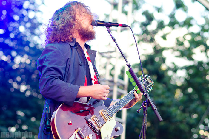 My Morning Jacket at Edgefield, June 28, 2011. Photo by Logan Westom.
