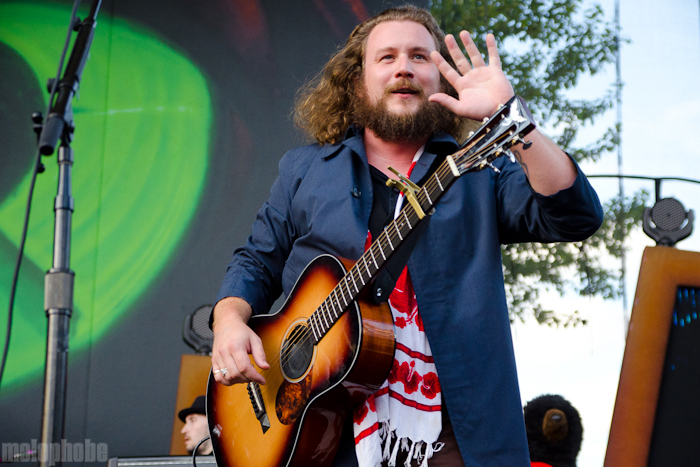 My Morning Jacket at Edgefield, June 28, 2011. Photo by Logan Westom.