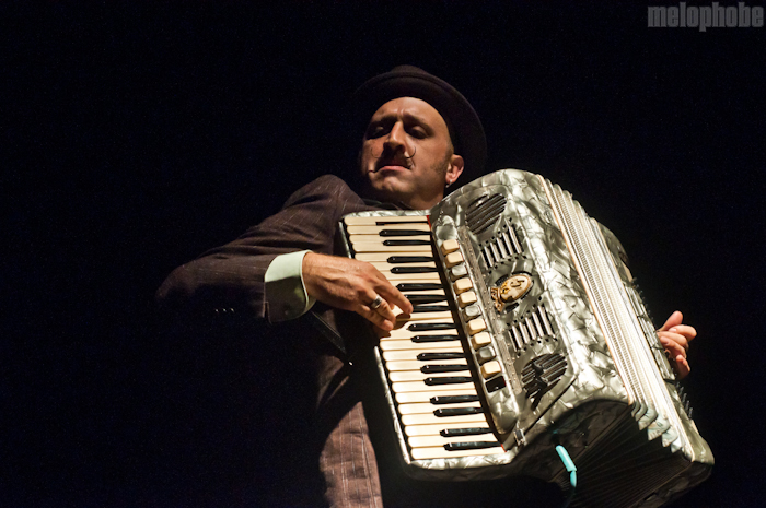 Franz Nicolay at MHOW, July 7, 2011. Photo by Chris Barth.