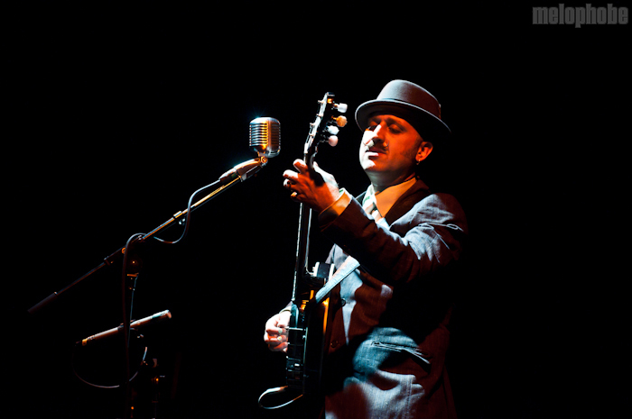 Franz Nicolay at MHOW, July 7, 2011. Photo by Chris Barth.